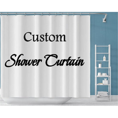 Home Shower Curtain Decoration Watercolor Green Floral Round Leaf Shower Curtain - Pacisia