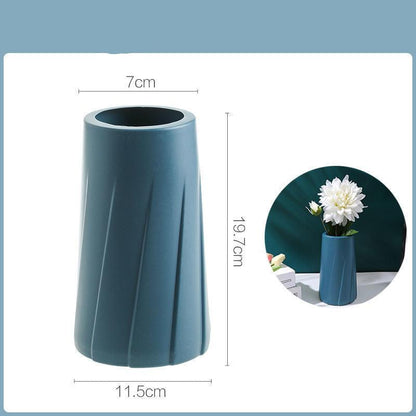 Home Simple European Style Plastic Small Vase - Pacisia