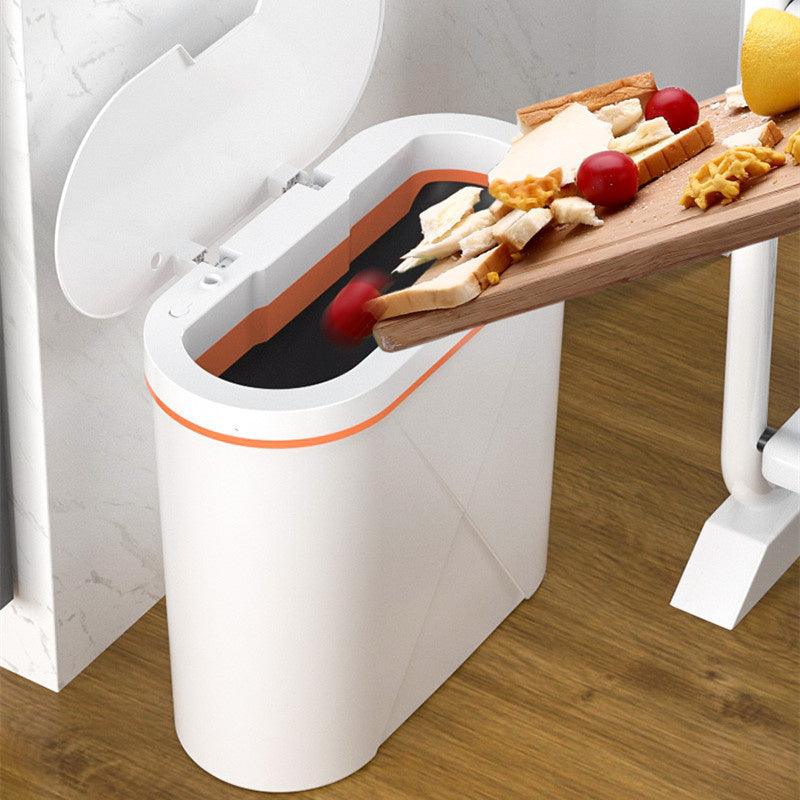 Household Inductive Waste Bin With Lid - Pacisia