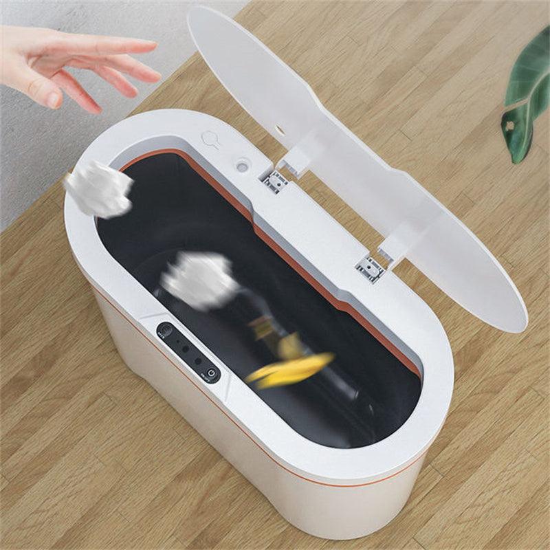 Household Inductive Waste Bin With Lid - Pacisia