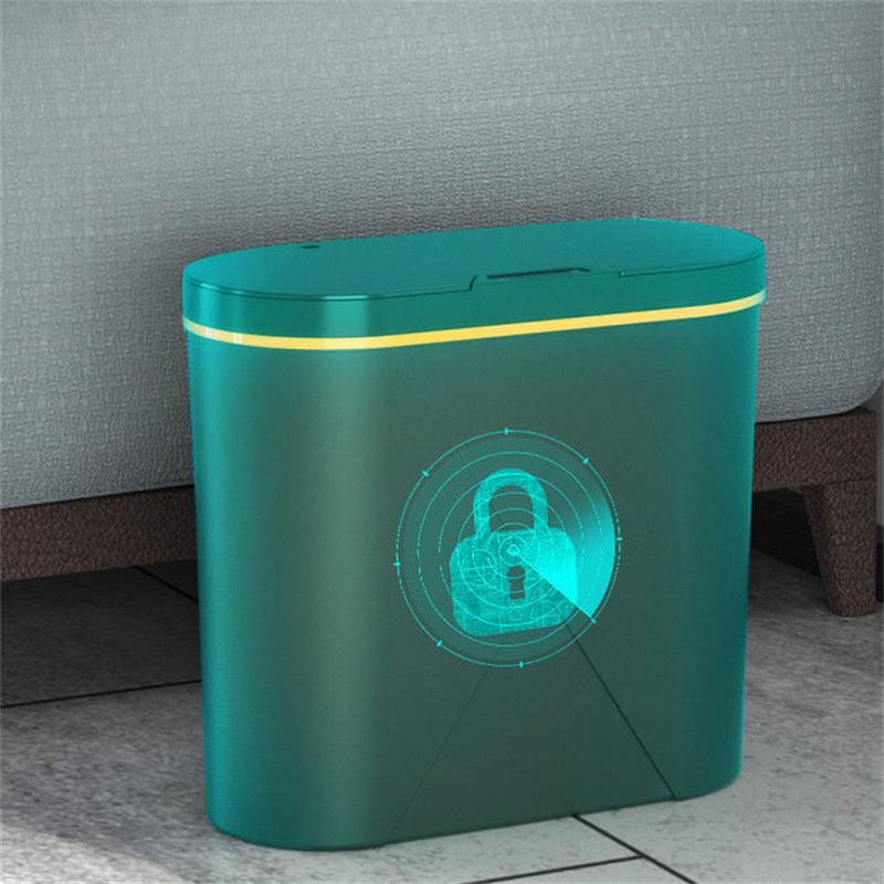 Household Inductive Waste Bin With Lid - Pacisia
