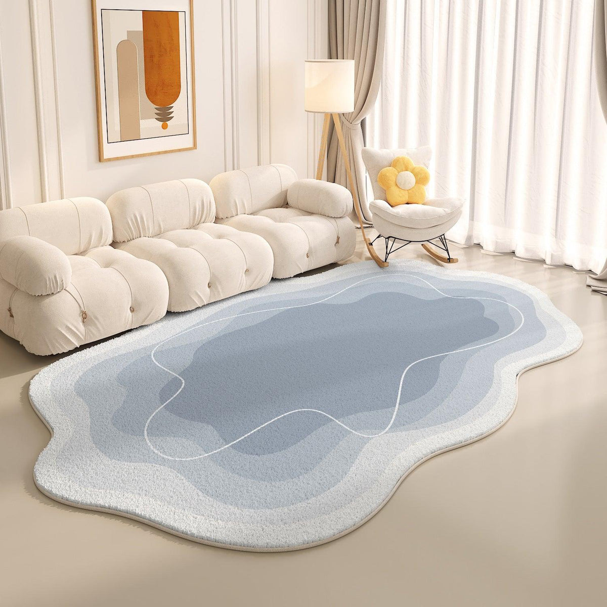 Household Large-area Living Room Carpet - Pacisia