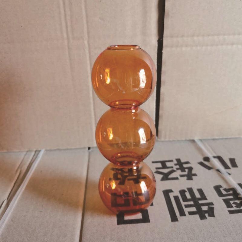 Hydroponic Spherical Bubble Glass Vase Home Decoration - Pacisia