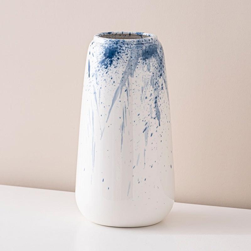 Ink Splashing Ceramic Vase Living Room Decoration Ornaments - Pacisia