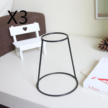 Ins Wire Vase Flower Arrangement Wrought Iron Nordic Creative Ornaments - Pacisia