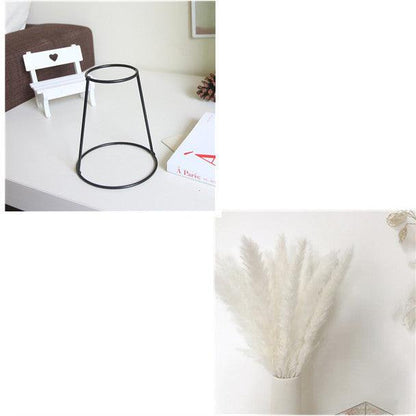 Ins Wire Vase Flower Arrangement Wrought Iron Nordic Creative Ornaments - Pacisia