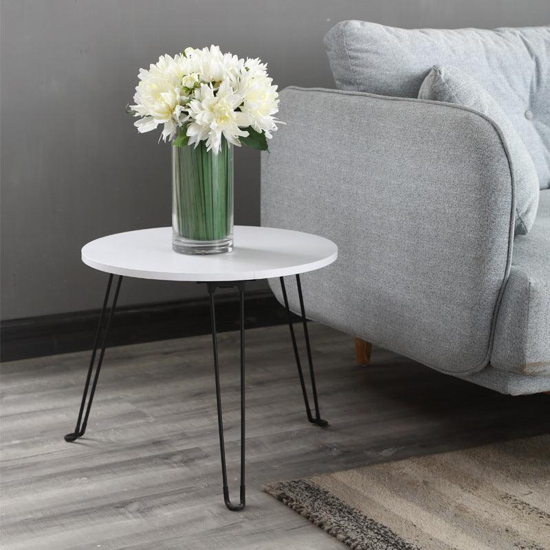 Iron Art Tea Table Mini Round Table Negotiation Small Round Table - Pacisia