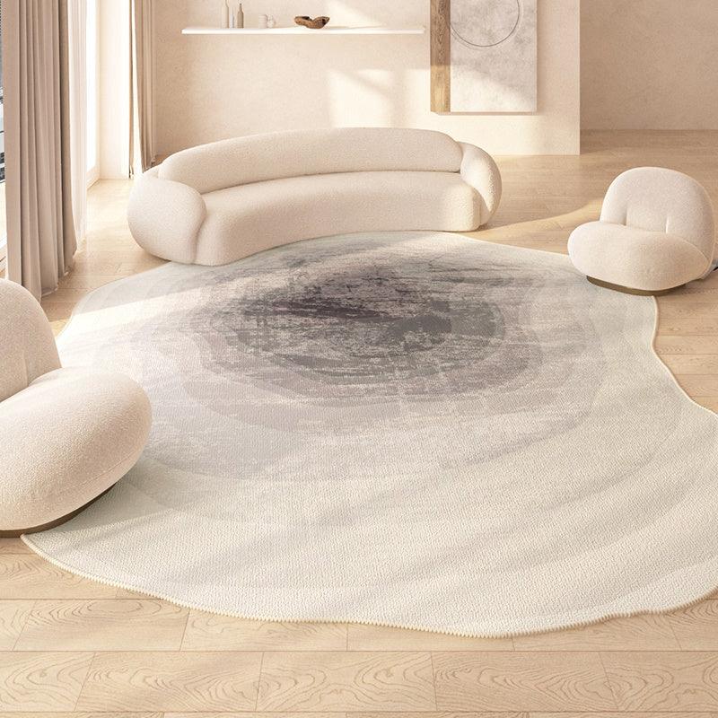 Irregular Shaped Living Room Carpet - Pacisia