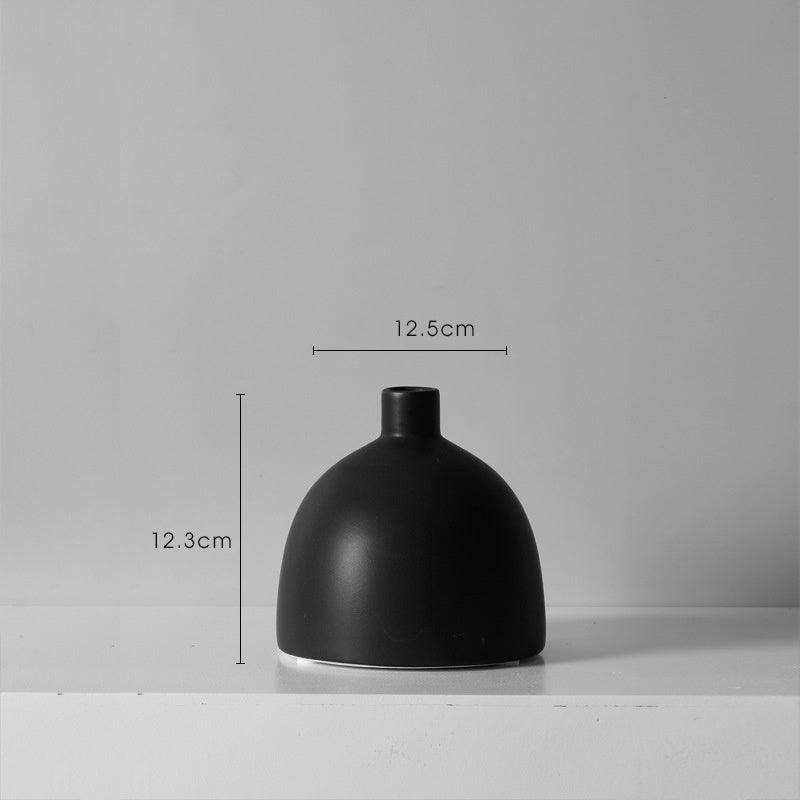 Japanese Zen Ceramic Dried Flower Vase Decoration - Pacisia