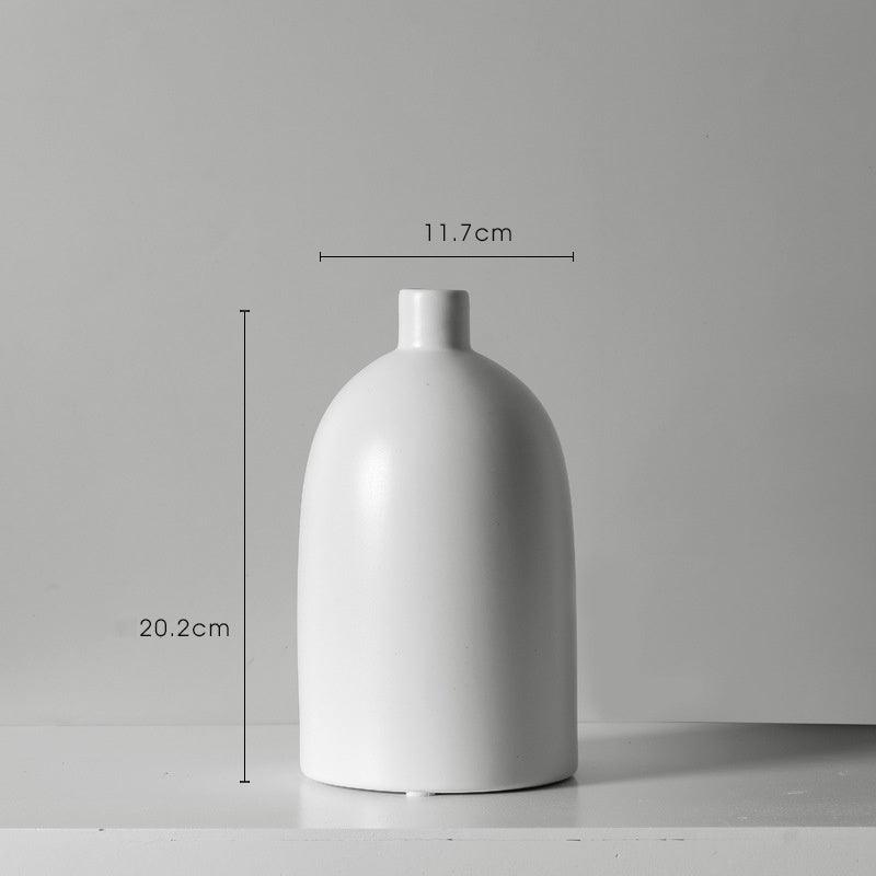 Japanese Zen Ceramic Dried Flower Vase Decoration - Pacisia