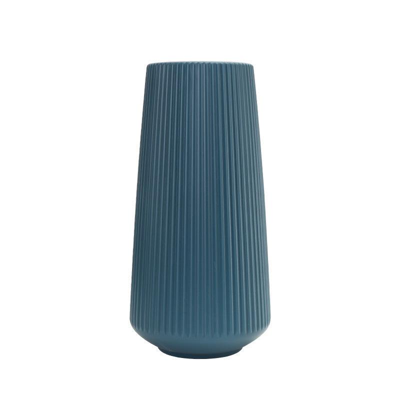 Large Simple Plastic Vase Dry And Wet Flower Arrangement Container - Pacisia