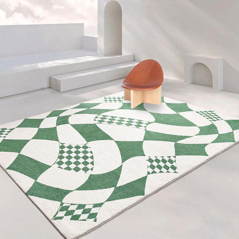 Light Luxury Checkerboard Carpet - Pacisia