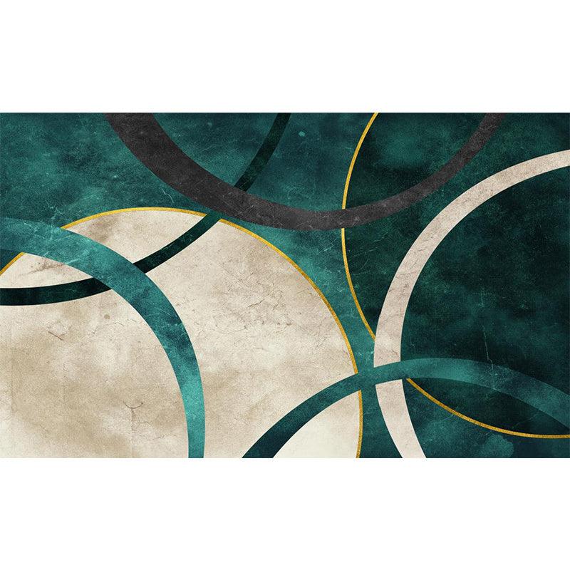 Light Luxury Green Living Room Carpet Nordic Modern Geometry - Pacisia