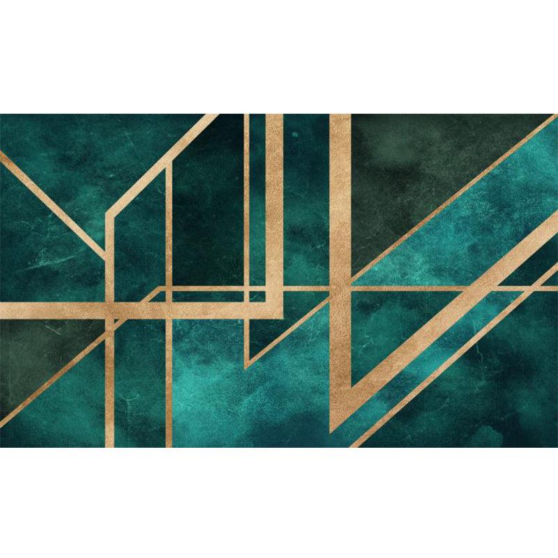 Light Luxury Green Living Room Carpet Nordic Modern Geometry - Pacisia