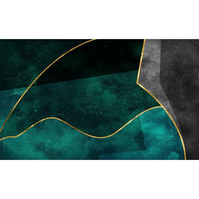 Light Luxury Green Living Room Carpet Nordic Modern Geometry - Pacisia