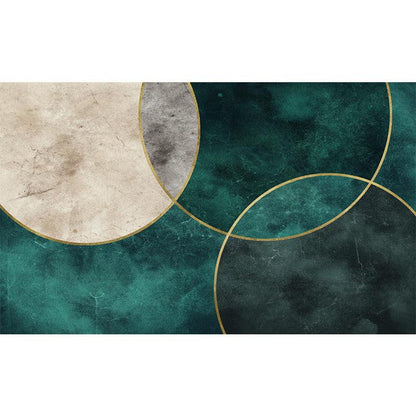 Light Luxury Green Living Room Carpet Nordic Modern Geometry - Pacisia