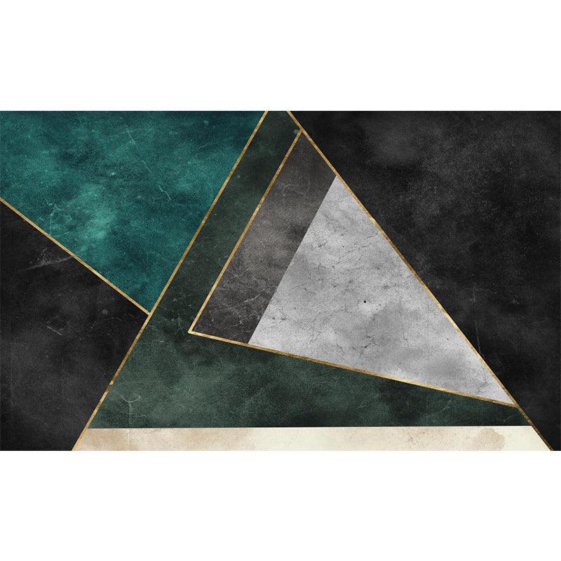 Light Luxury Green Living Room Carpet Nordic Modern Geometry - Pacisia