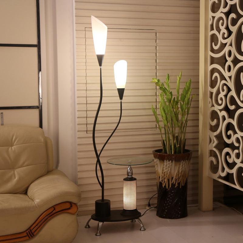 Lily Tea Table Floor Lamp Practical Living Room Bedroom - Pacisia
