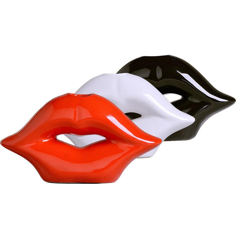 Lip ceramic vase - Pacisia