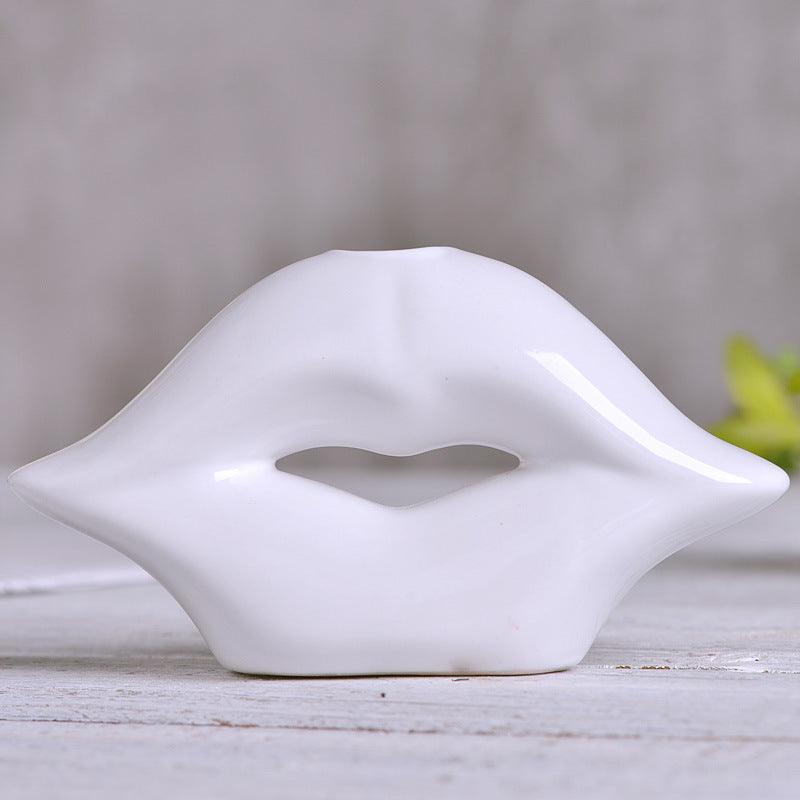 Lip ceramic vase - Pacisia