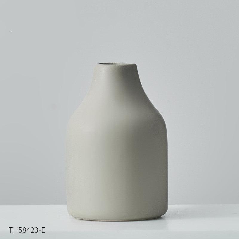 Living Room Dried Flower Flower Arrangement Ceramic Vase - Pacisia