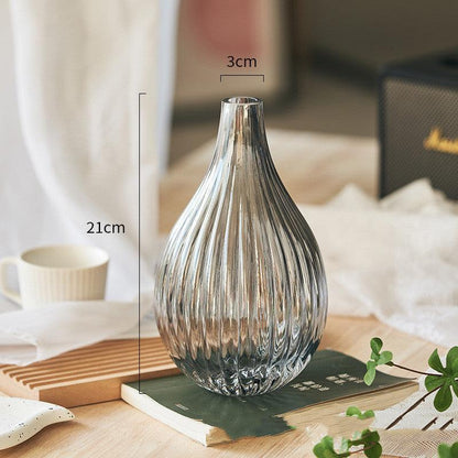 Living Room Floor-to-ceiling Glass Vase Ornaments - Pacisia