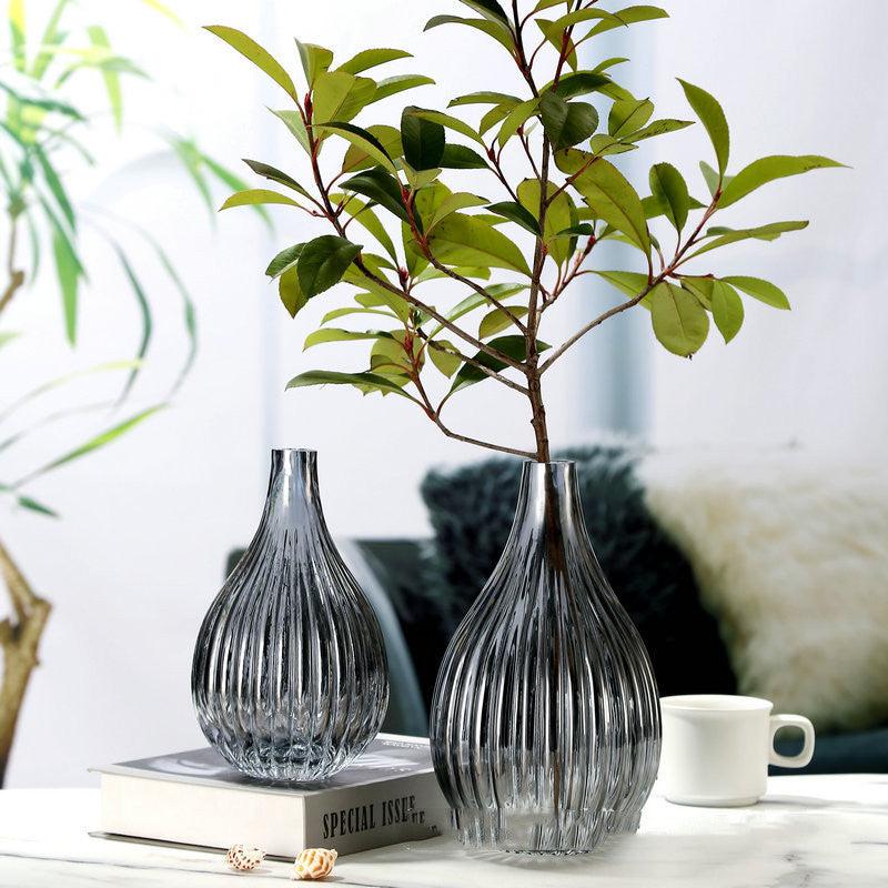 Living Room Floor-to-ceiling Glass Vase Ornaments - Pacisia