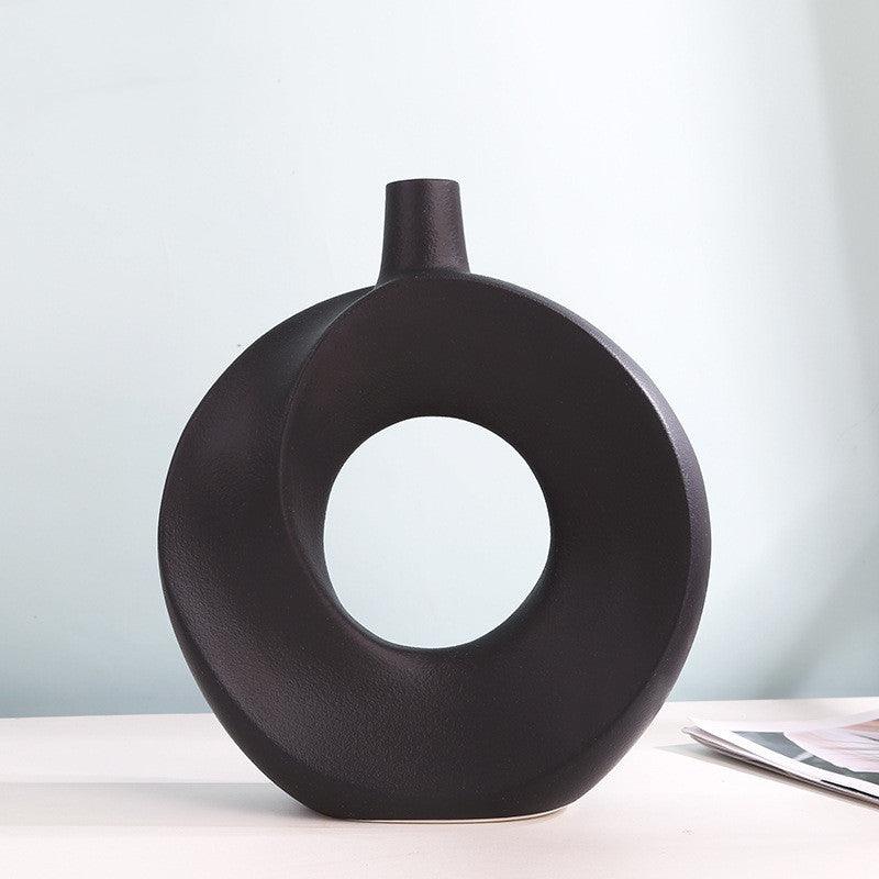 Living Room Flower Arrangement Luxury Creative Ceramic Vase - Pacisia