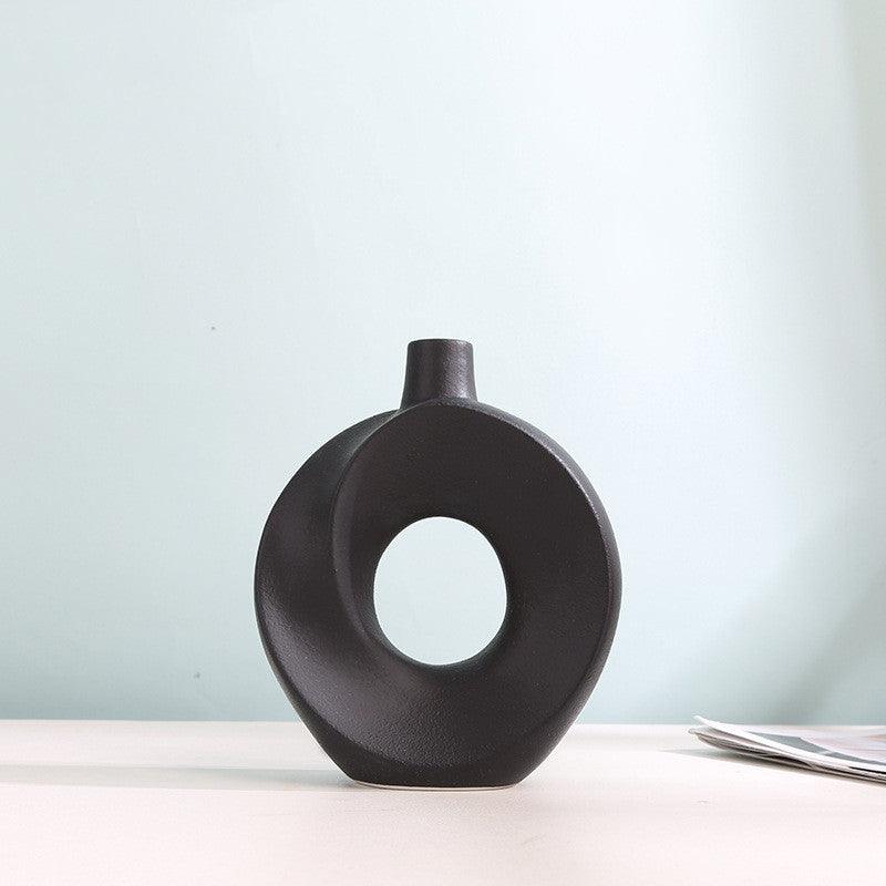 Living Room Flower Arrangement Luxury Creative Ceramic Vase - Pacisia