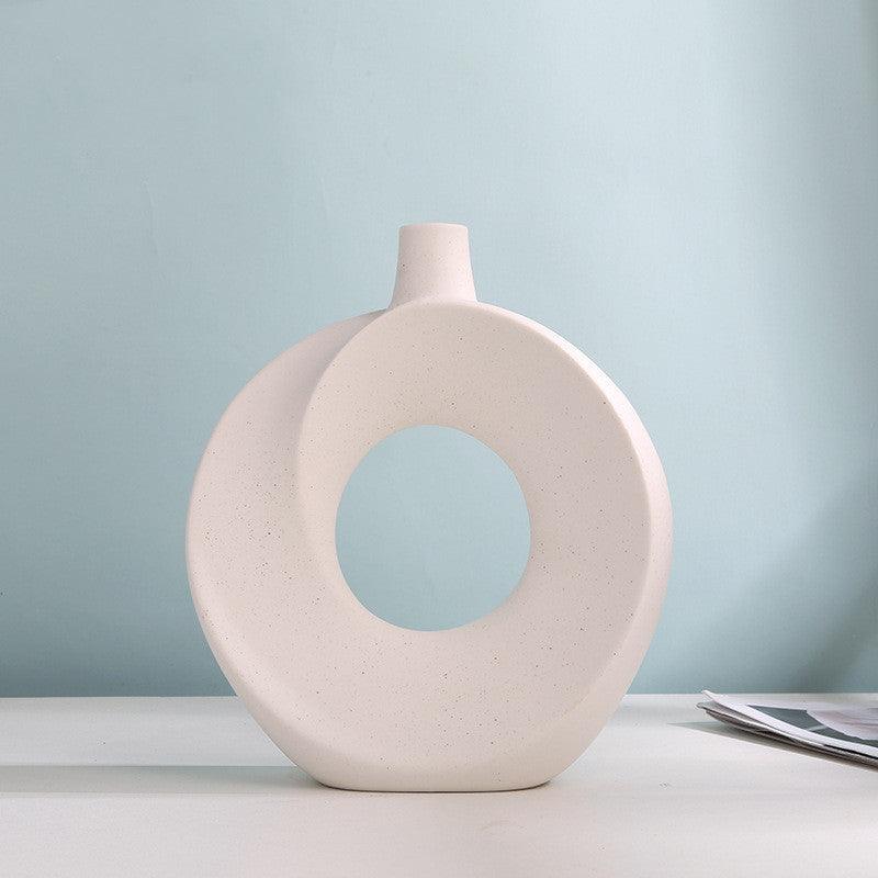 Living Room Flower Arrangement Luxury Creative Ceramic Vase - Pacisia