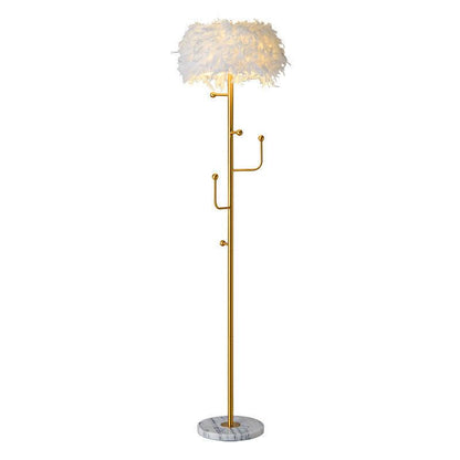 Living Room Hanger Decoration Feather Floor Lamp - Pacisia