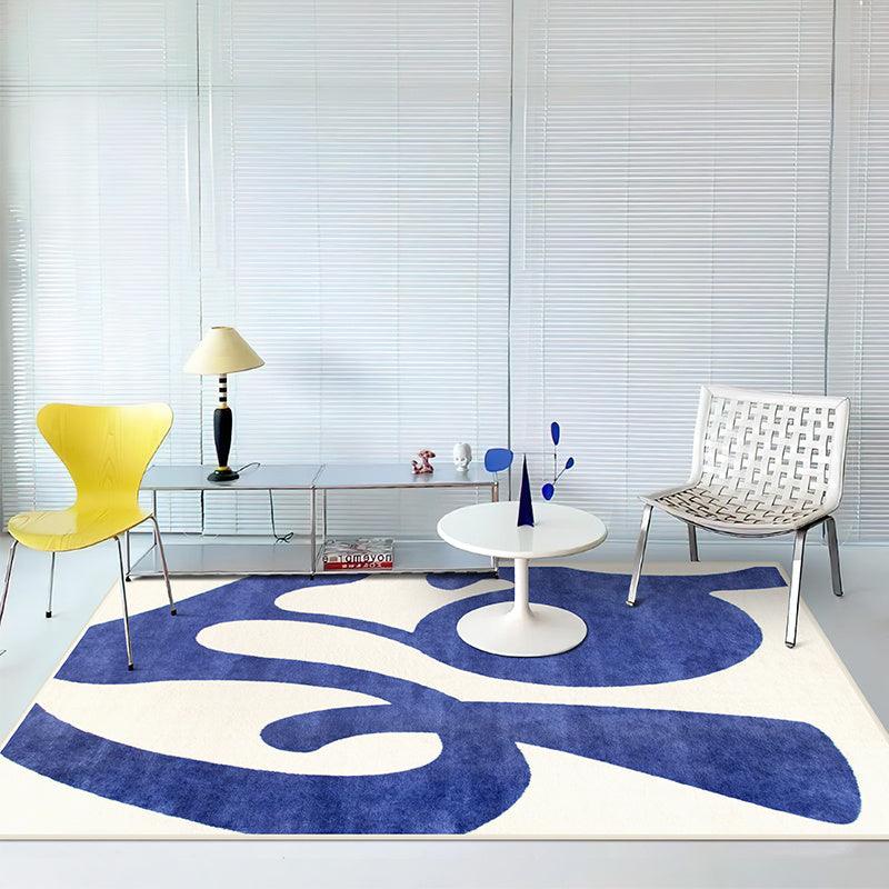 Living Room Klein Blue Carpet - Pacisia
