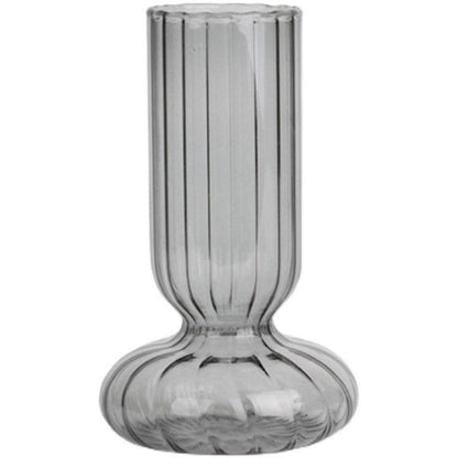 Living Room Striped Glass Vase Ornament - Pacisia