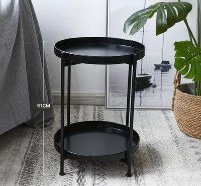Living Room Wrought Iron Sofa Side Table - Pacisia