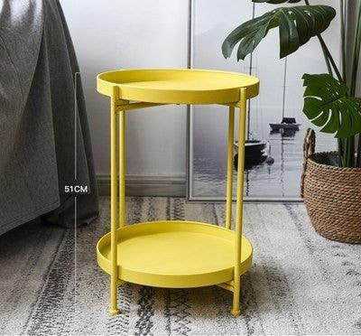 Living Room Wrought Iron Sofa Side Table - Pacisia