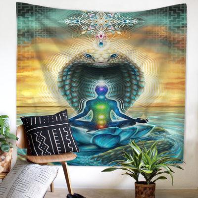 Lotus meditating tapestry - Pacisia