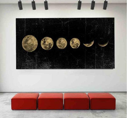 Lunar Eclipse Wall Art Painting - Pacisia
