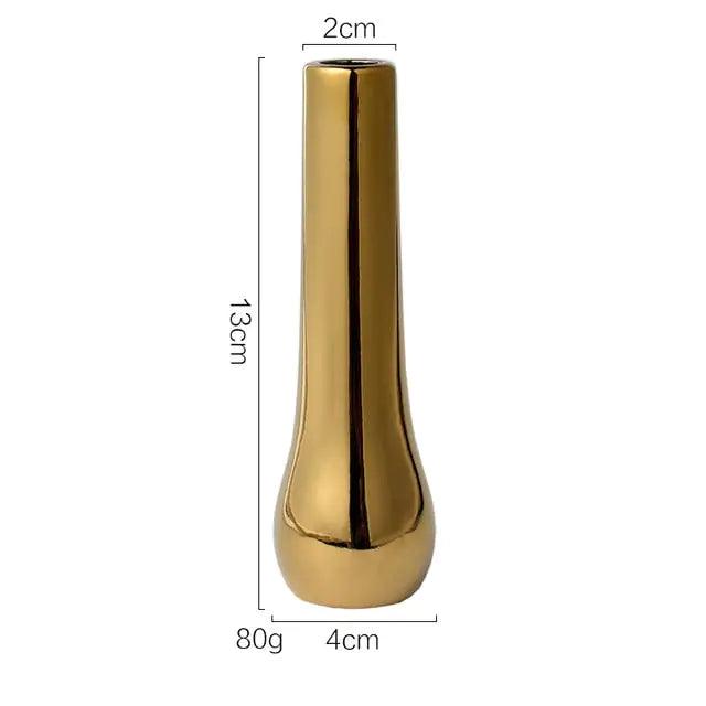 Luxury Plated Gold Vase - Pacisia