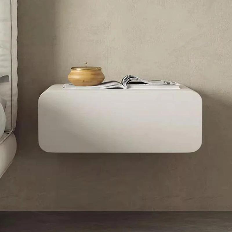 Luxury White Nightstands Small Modern Japandi Unique Dresser Cabinet Wood Nightstands White Mesitas Para Noche Home Decoration - Pacisia