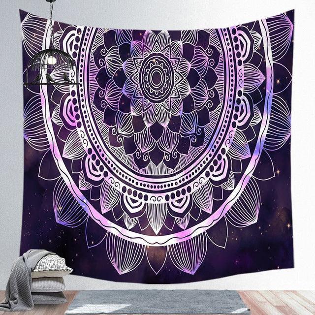Mandala background tapestry - Pacisia