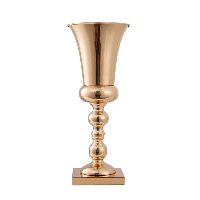 Metal Iron Art Electroplating Vase Creative Home Decoration - Pacisia