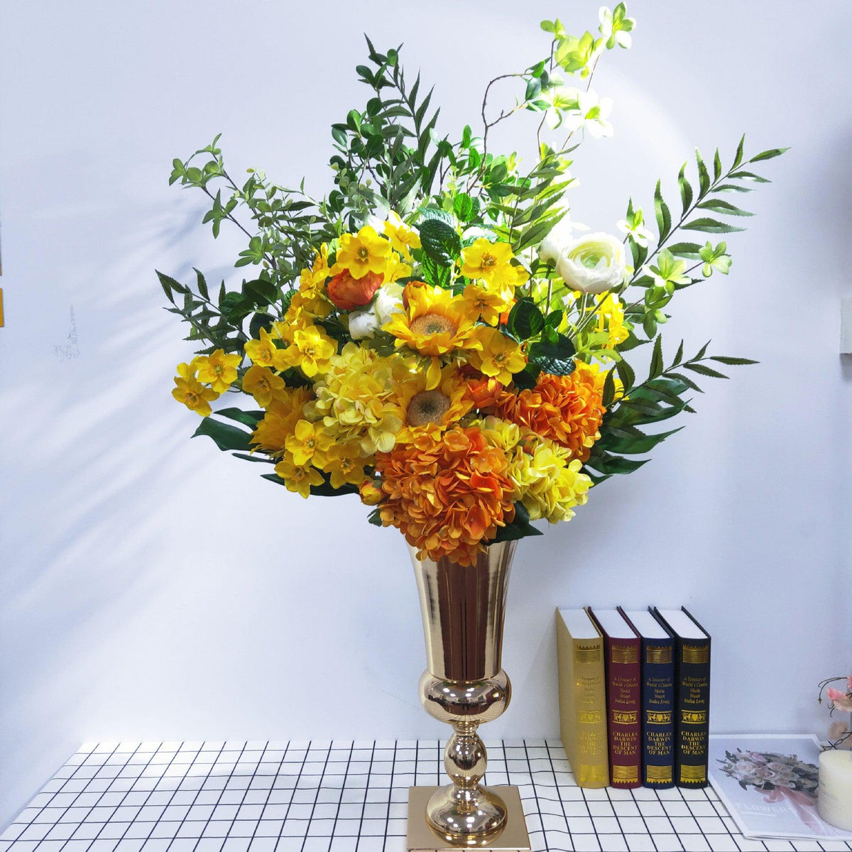Metal Iron Art Electroplating Vase Creative Home Decoration - Pacisia