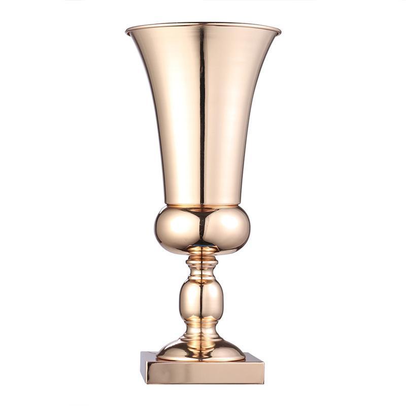 Metal Iron Art Electroplating Vase Creative Home Decoration - Pacisia