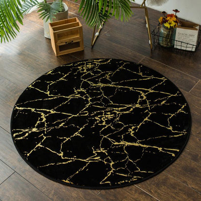 Metal Nordic Light Luxury Carpet Bedroom Bedside Blanket - Pacisia