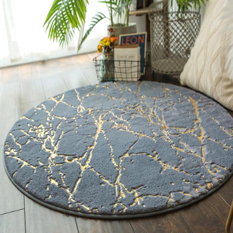 Metal Nordic Light Luxury Carpet Bedroom Bedside Blanket - Pacisia