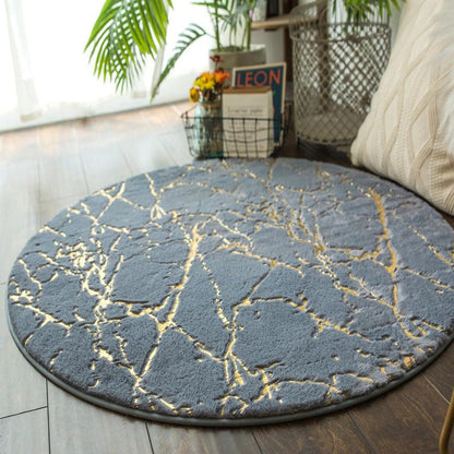 Metal Nordic Light Luxury Carpet Bedroom Bedside Blanket - Pacisia
