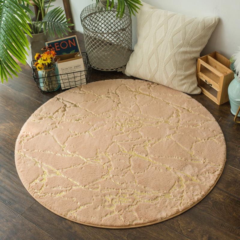 Metal Nordic Light Luxury Carpet Bedroom Bedside Blanket - Pacisia