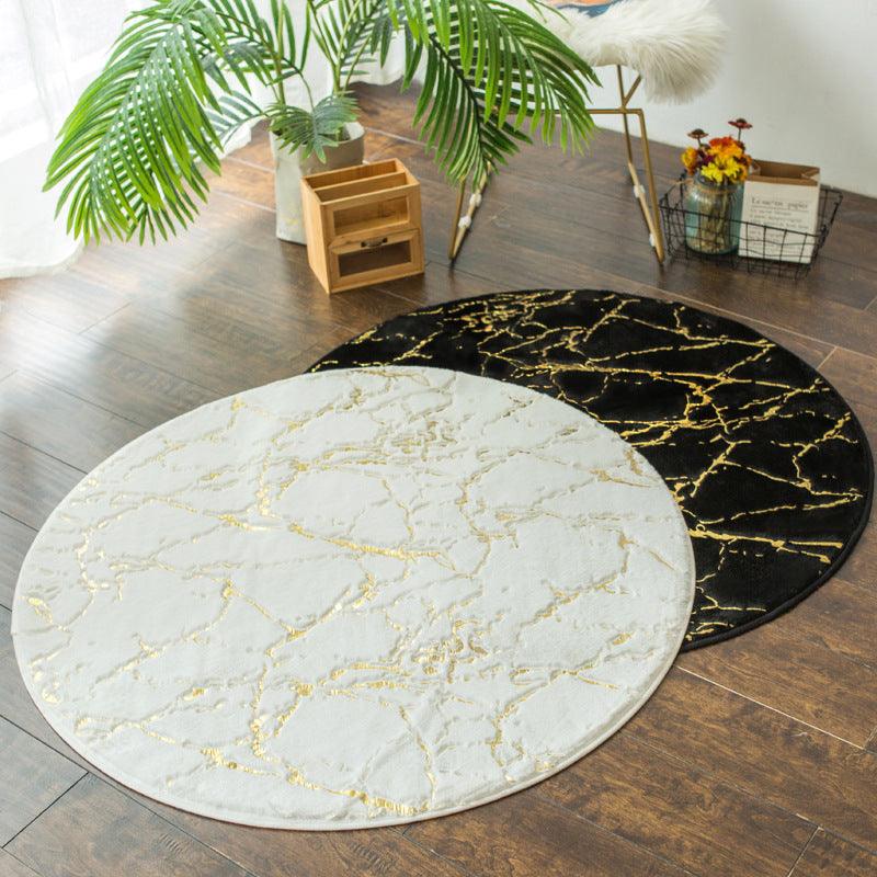 Metal Nordic Light Luxury Carpet Bedroom Bedside Blanket - Pacisia