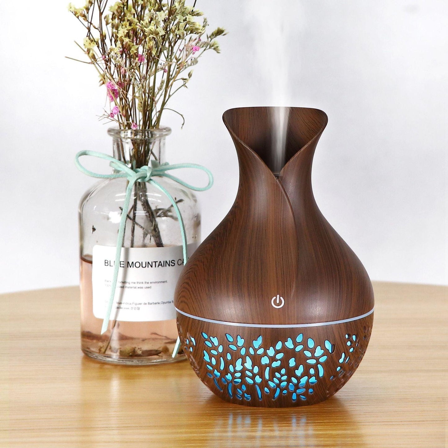 Mini Petal Creative Hollow Vase Aroma Diffuser - Pacisia