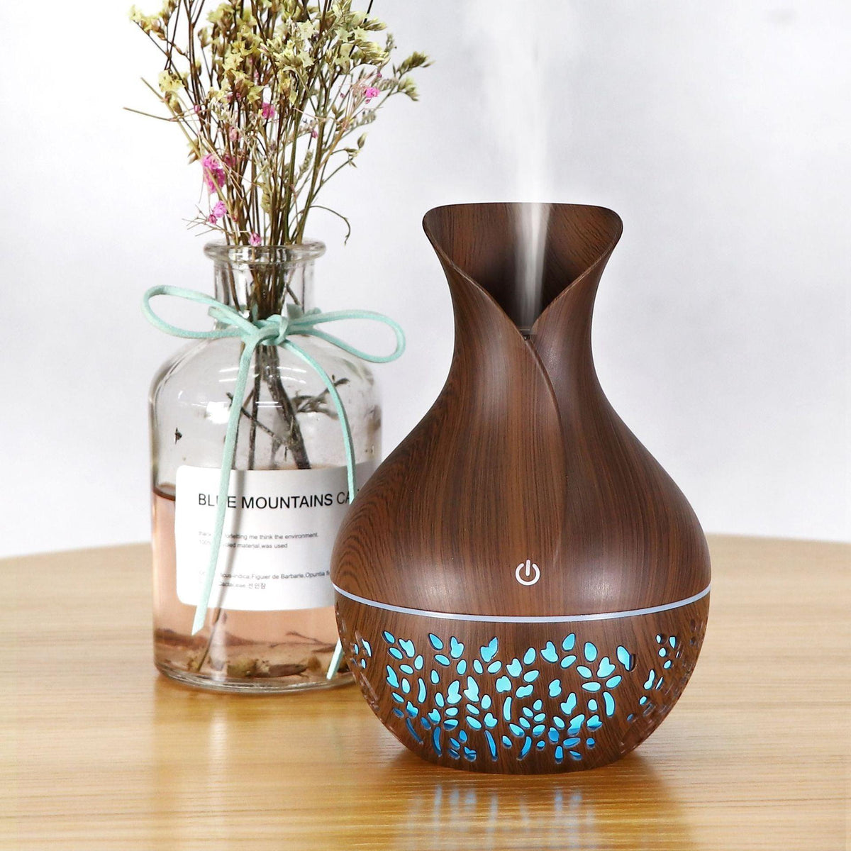 Mini Petal Creative Hollow Vase Aroma Diffuser - Pacisia